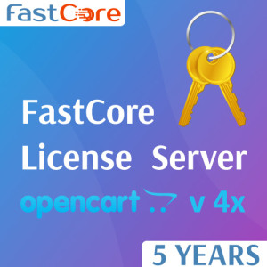 FastCore License Server for Opencart 4x - 5 Years