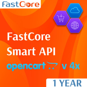 FastCore Smart API for Opencart 4x - 1 Year